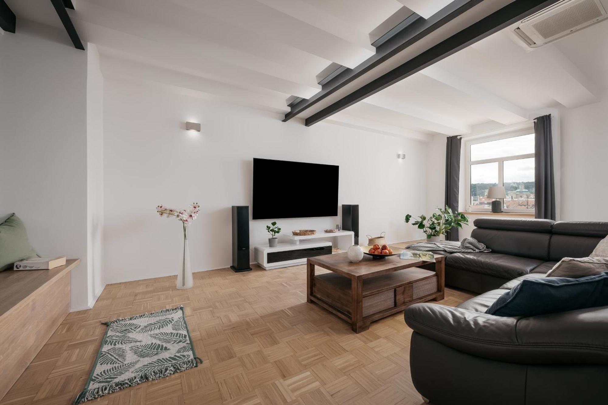 Appartement Dot 3 Bdr With Tyn Cathedral View & Ac